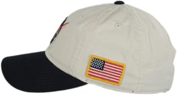 American Needle NASA Licensed Baseball Cap – Ivory/Navy