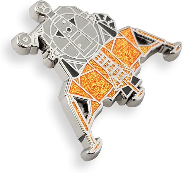 Apollo Lunar Lander Enamel Lapel Pin