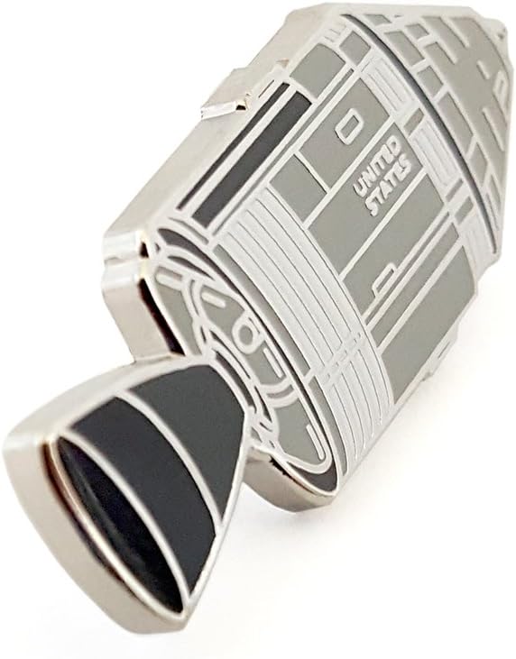 Apollo Lunar Capsule Enamel Lapel Pin