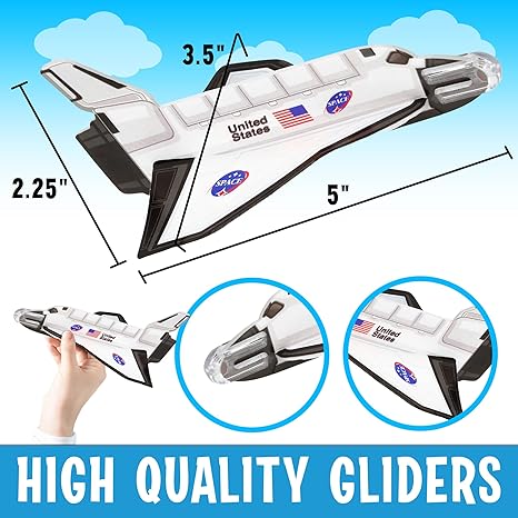 Space Shuttle Gliders – 24 Pack