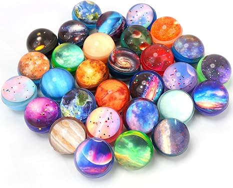 Galaxy Bouncy Balls – 30 Pack