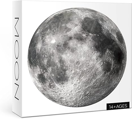 Space Moon Round Puzzle 1000 Pieces