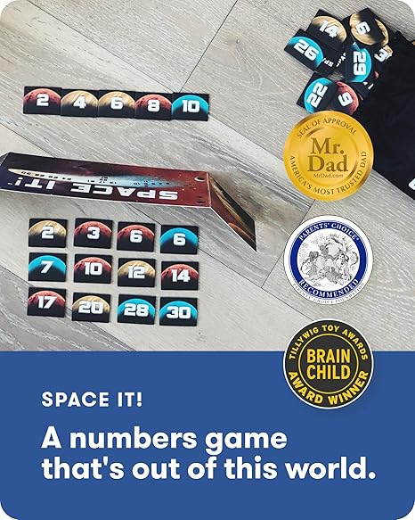 SimplyFun Space It! Educational Math Game