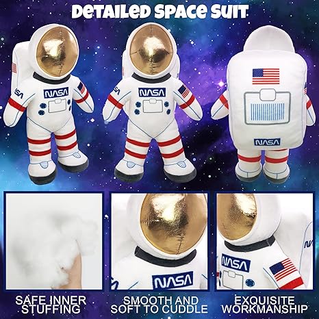 NASA 12" Plush Toy Astronaut Figurine
