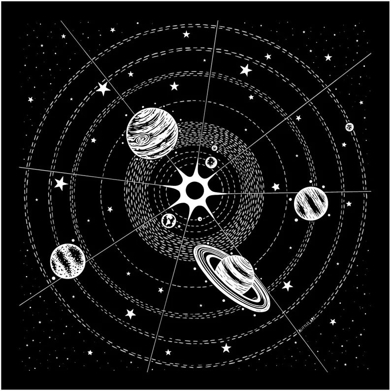 Space Bandana – Solar System Design
