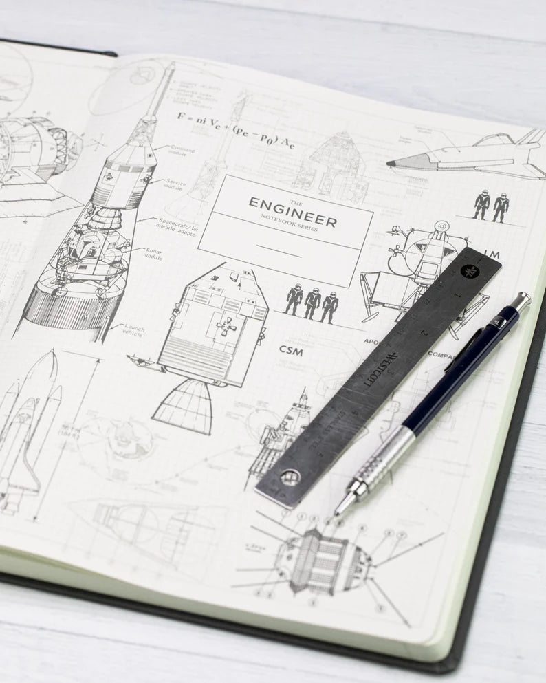 Astronautical Engineering Graph Paper Notebook