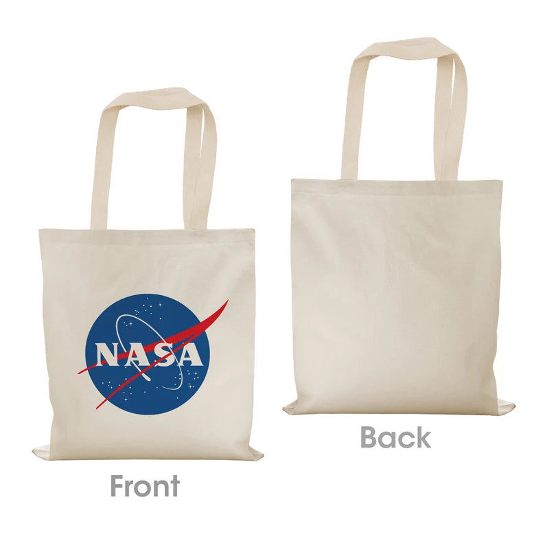 NASA Cotton Canvas Tote Bag