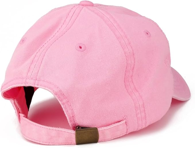 NASA “I Need My Space” Embroidered Washed Cotton Cap – Pink