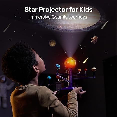 Science Can Solar System for Kids – Talking Astronomy Solar System Model Kit