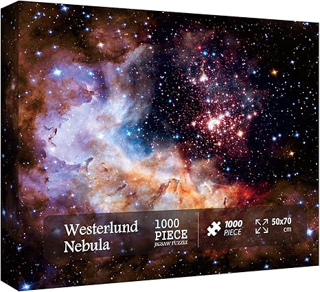 Space Puzzle 1000 Pieces Adult, Solar System Galaxy Puzzle