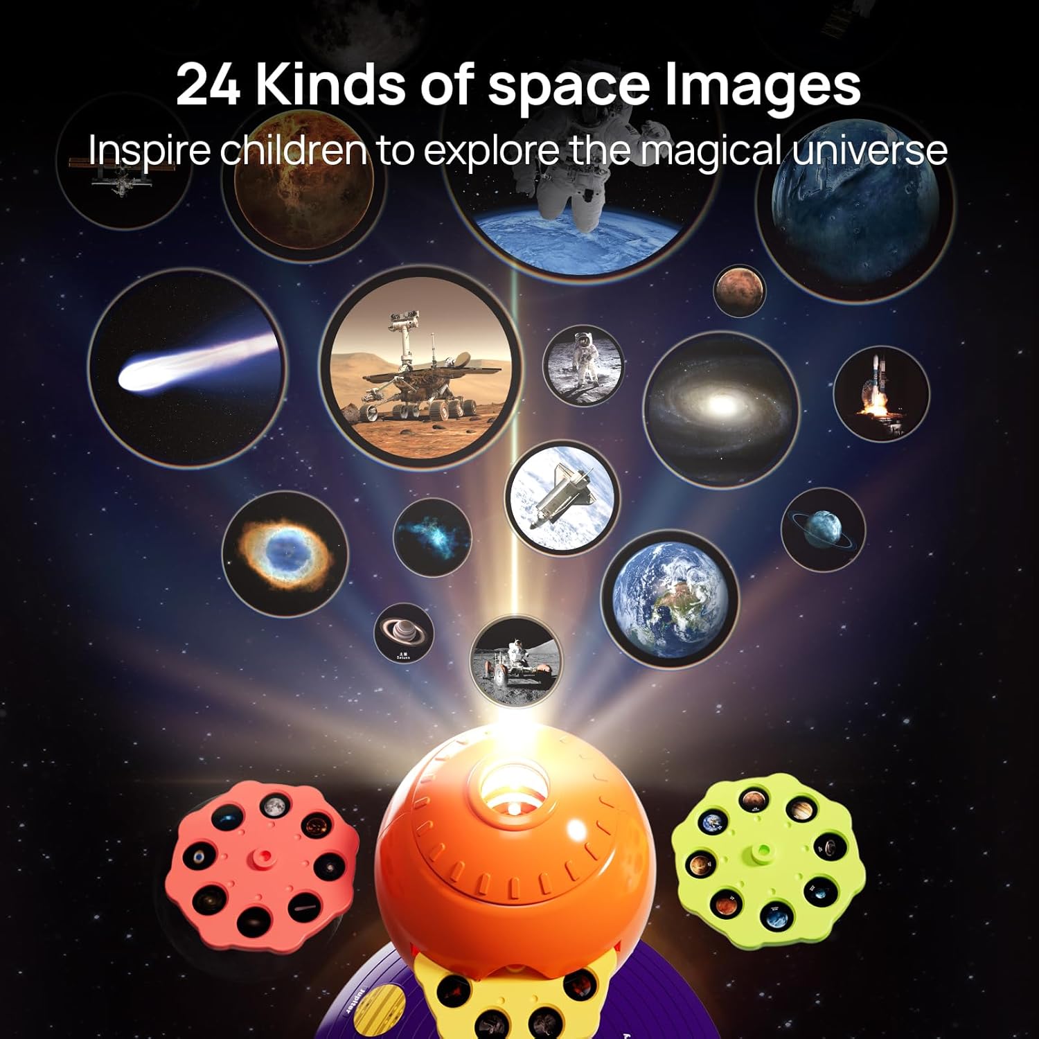 Science Can Solar System for Kids – Talking Astronomy Solar System Model Kit
