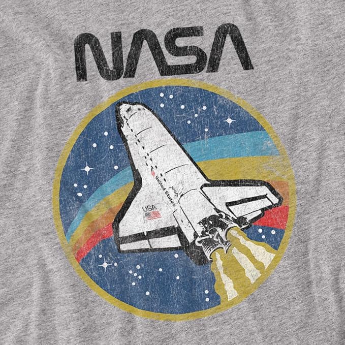 Popfunk NASA Retro Vintage Space Shuttle T-Shirt