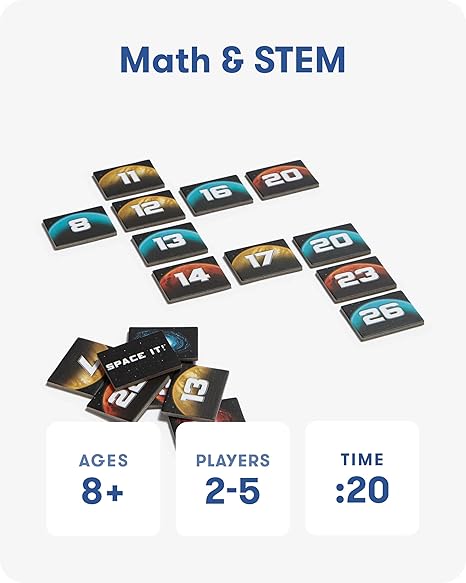 SimplyFun Space It! Educational Math Game