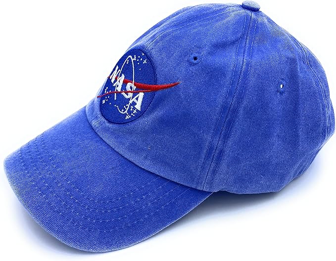 NASA Vintage Baseball Cap – Classic Cotton with Embroidered Logo
