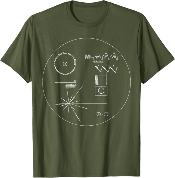 Voyager Golden Record Message T-Shirt
